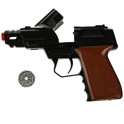 Игрушечный пистолет для стрельбы пистонами Играем вместе 89203-S902B-R 01